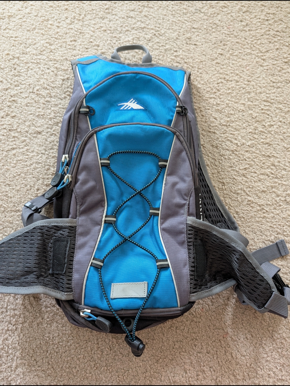 High Sierra Hydrahike Hydration Daypack Backpack - Blue Gray